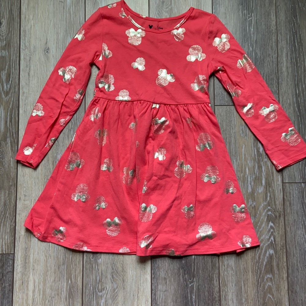 Little girls Minnie Mouse dress